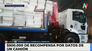 Ofrecen 500 mil pesos para recuperar un camión robado