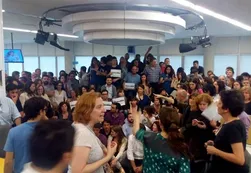 Trabajadores de La Nación repudiaron el editorial sobre represores