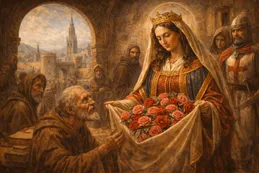 Santa Casilda de Toledo: la princesa que convirtió el pan en rosas por caridad