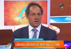 Scioli cruzó a Mirtha Legrand: "Cuando atacan al país no se puede ser indiferente"