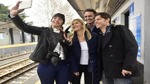 Tras el cruce con Macri y Vidal, el intendente de San Martín le sonrió a Kicillof y Magario