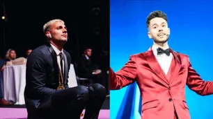 The Grefg le agradeció a Coscu por inspirarlo a realizar los premios Esland