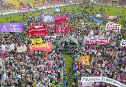 Más de 70 mil personas llegaron a Chaco para participar del Encuentro Nacional de Mujeres