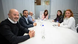 Tregua inesperada: Cristina y Máximo recibieron al Movimiento Evita