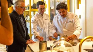 Robert de Niro, sobre el “menú impagable” de un chef argentino: “Esto no es una comida”