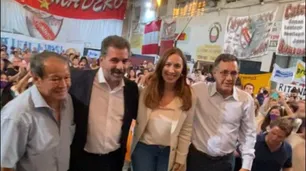 María Eugenia Vidal volvió a la Provincia con Ritondo y Finocchiaro: "Esto es un reencuentro"