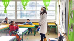 Uruguay reabrió escuelas para 480 mil alumnos y volvieron los jardines de infantes