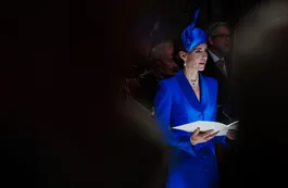 Con un guiño a Lady Di, Kate Middleton llama la atención en la segunda coronación de Carlos III en Escocia