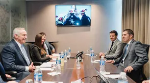 Marc Stanley se reunió con directivos de Vista en Neuquén
