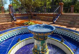 CABA terminó de restaurar el "Patio Andaluz" de los bosques de Palermo
