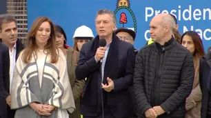Inauguración de viaducto San Martín | Macri, junto a Vidal y Larreta: "No queremos nunca más mentiras, estafas ni corrupción"