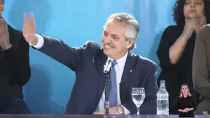 Alberto Fernández: "La política está muy convulsionada en Argentina y el mundo"
