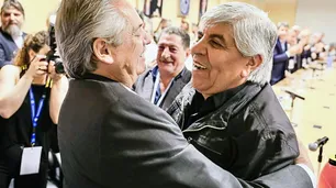 Hugo Moyano fue a la CGT pero todavía no 'volvió'