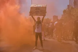 Las 40 fotos más impactantes de una semana de furia en Chile