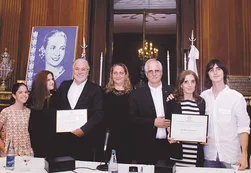 Villarruel y Llorente fueron reconocidos en la Legislatura