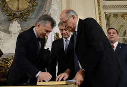 Mauricio Macri tomó juramento a los nuevos ministros
