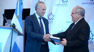 El presidente de Yad Vashem visitó el Muso del Holocausto de Buenos Aires