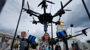 Zelenski lanzó ataques con drones contra Rusia, en el Día de la Independencia de Ucrania