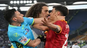 Segundo Francia: Dybala le mostró la canillera de campeón del mundo al galo Guendouzi y calentó el clásico romano