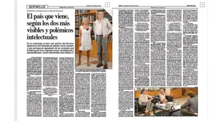 El día que Horacio González y Beatriz Sarlo debatieron sobre "relato kirchnerista" en PERFIL