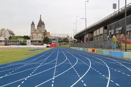 Así fue la reapertura de la pista de atletismo de Parque Chacabuco