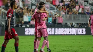 Todavía sin Messi, Inter Miami avanzó en la Leagues Cup venciendo 4-3 a Toronto FC