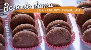 Besos de dama: receta dulce de Donato de Santis
