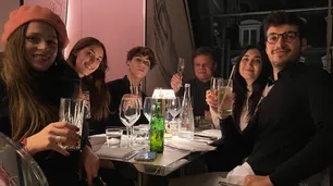 Enrique Sacco recordó a Débora Pérez Volpin con sus hijos y los de Vidal