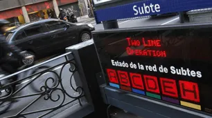 Arrancó el paro de subtes desde el mediodía en todas las líneas