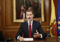 Rey de España: “Hoy la sociedad catalana está fracturada y enfrentada”