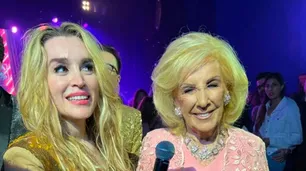 Mirtha Legrand fue a ver a Fátima Florez y a Martín Bossi