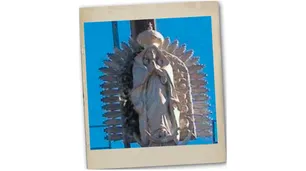 La Virgen mufa de Colón que afectó la santa fe