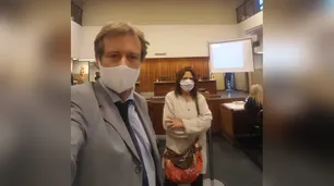 Con tapabocas y distancia social se reanudó un juicio presencial a un femicida