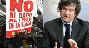 La izquierda marcha contra el FMI, en guerra con Milei