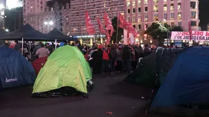 Organizaciones sociales confirmaron el acampe por 48 horas en la 9 de Julio