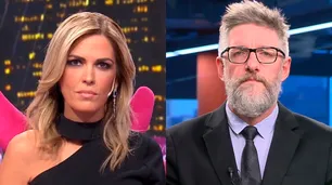 Viviana Canosa y Luis Novaresio se cruzaron al aire por los penes de madera