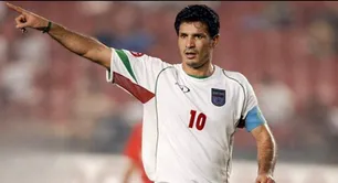Irán obligó a regresar al avión donde viajaba la familia del exfutbolista Ali Daei