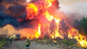 Se complican los incendios en la Patagonia a raíz del clima: “El verano vino con temperaturas atípicas”