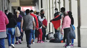 Coronavirus: Alerta por desborde de gente en Once