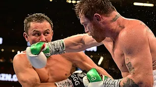 'Canelo' Alvarez ganó bien, pero la "trilogía" con Golovkin en Las Vegas tuvo más show que boxeo