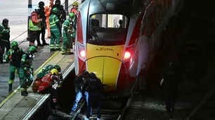 El tren del horror tras Halloween: la policía descarta que se trate de un atentado terrorista