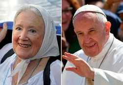 Cortiñas contra el Papa: "Nunca hizo una homilía por los desaparecidos"