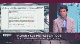 La pérdida de soberanía económica y los seis hitos de entrega de Milei, bajo la lupa en 'QR'