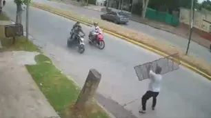 Habló el hombre del “rejazo” a los motochorros: "Acá no nos cuida nadie"
