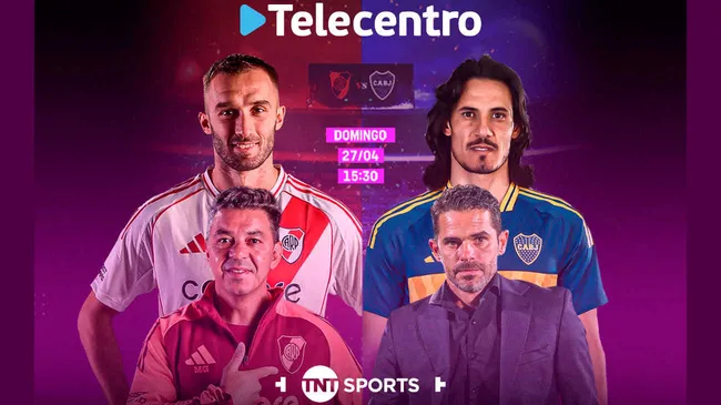 Telecentro ofrece todos los partidos de TNT Sports sin necesidad de un plan de TV paga