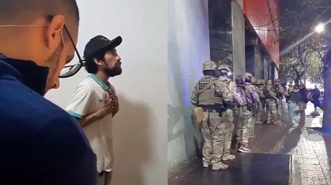 “Me quieren matar”: un hombre entró a cuchillazos a Crónica TV y fue detenido