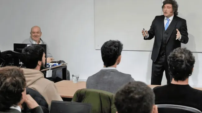 Tras la visita de Milei a la Universidad de San Andrés, docentes reclamaron por el financiamiento de las universidades públicas