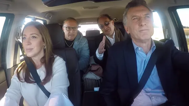 Macri hizo campaña "estilo Massa" por la ruta 205 y el video generó revuelo en redes