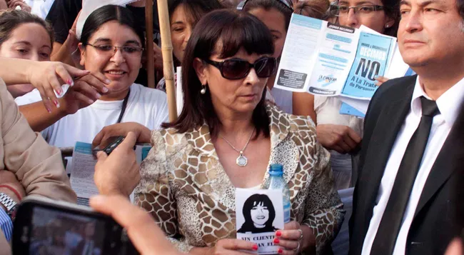 Susana Trimarco se presentó ante la Justicia tucumana