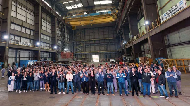 Se celebró el aniversario 144º de Tandanor S.A: “Un referente de la industria Naval y Metalmecánica”